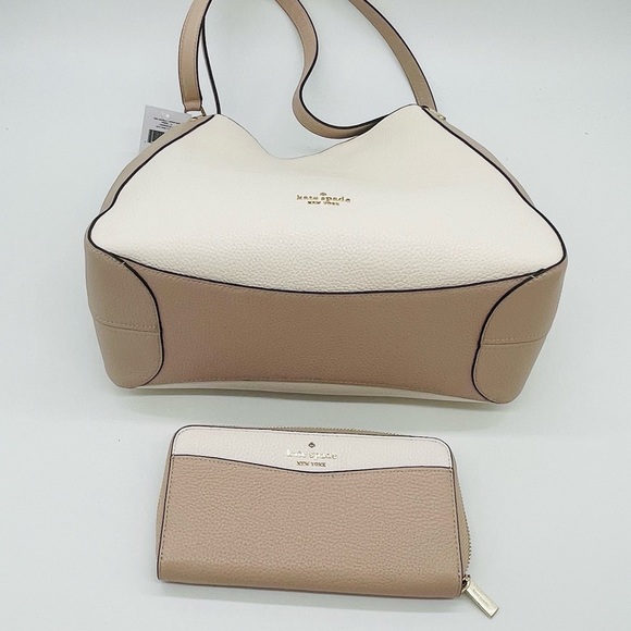 Kate Spade Medium Leila Triple Compartment Shoulder Bag & Continental Wa… - Picture 5 of 14